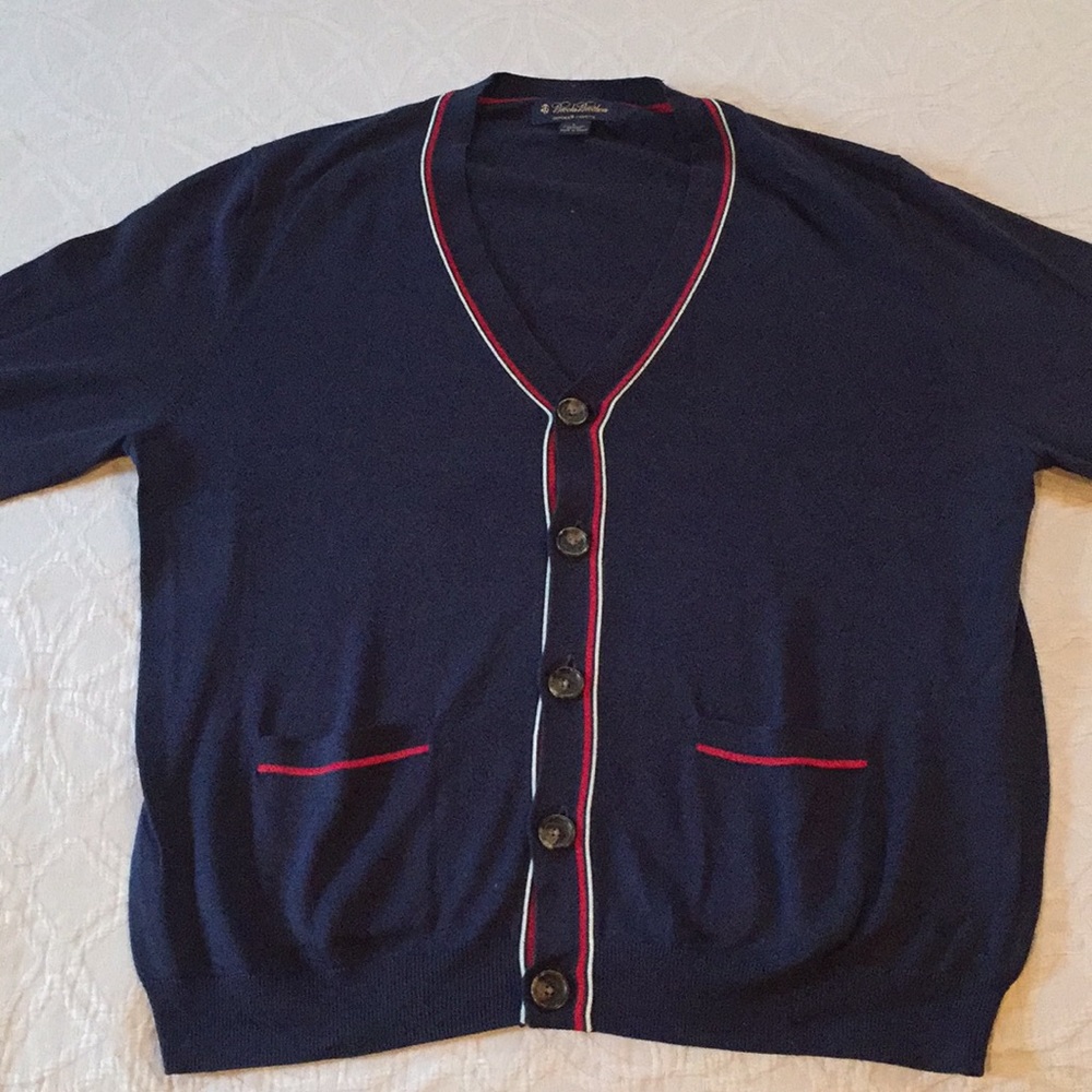 Brooks Brothers Supima Cotton Cardigan Sweater